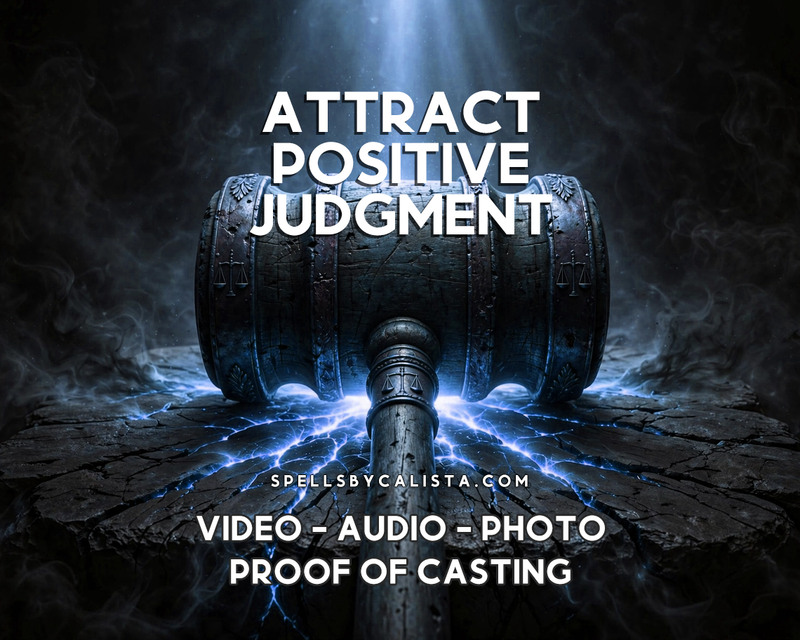 Attract Positive Judgment sample spell artwork