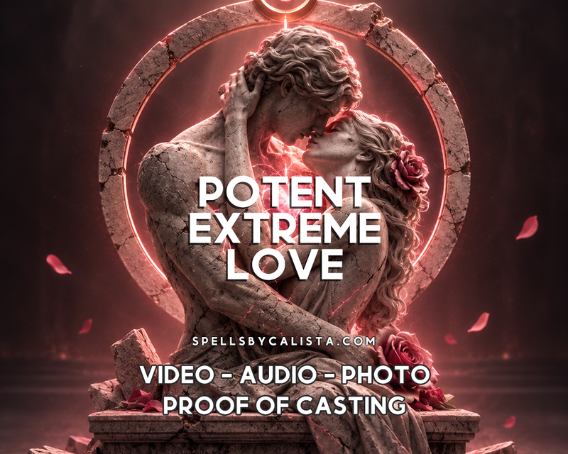 Potent Extreme Love sample spell artwork